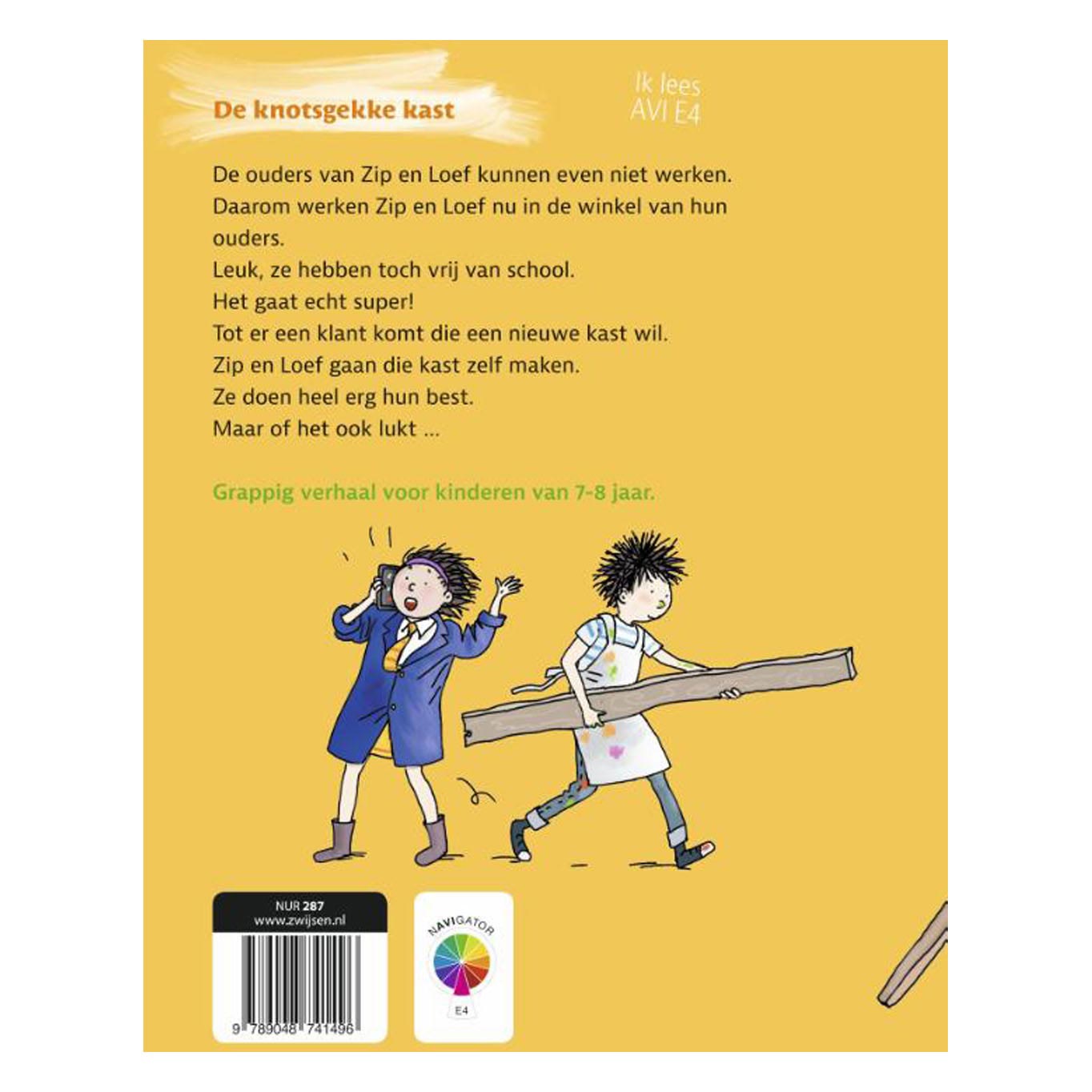 Ik lees AVI - De knopengekke kast (AVI-E4)