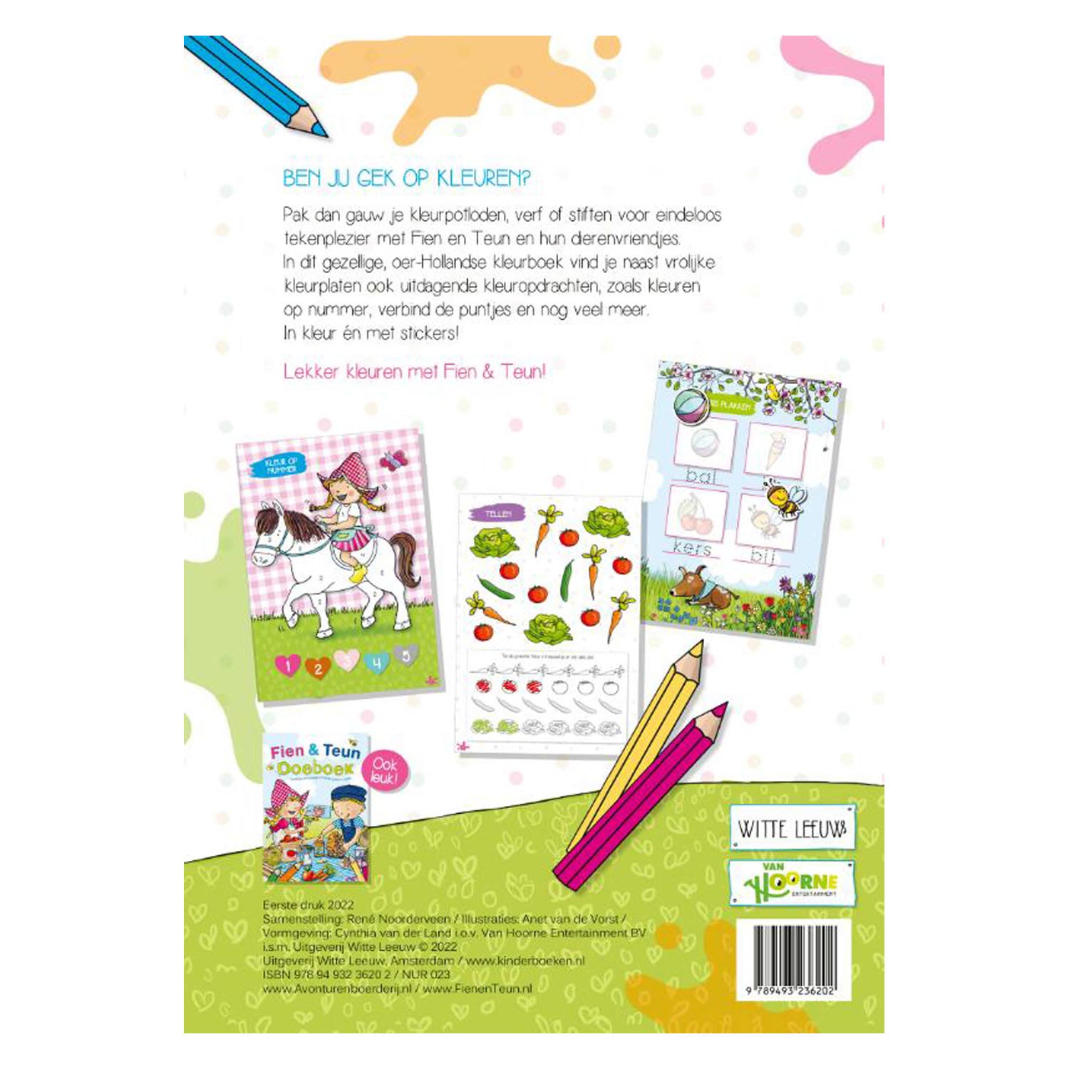 Fien teun kleurboek. 2+