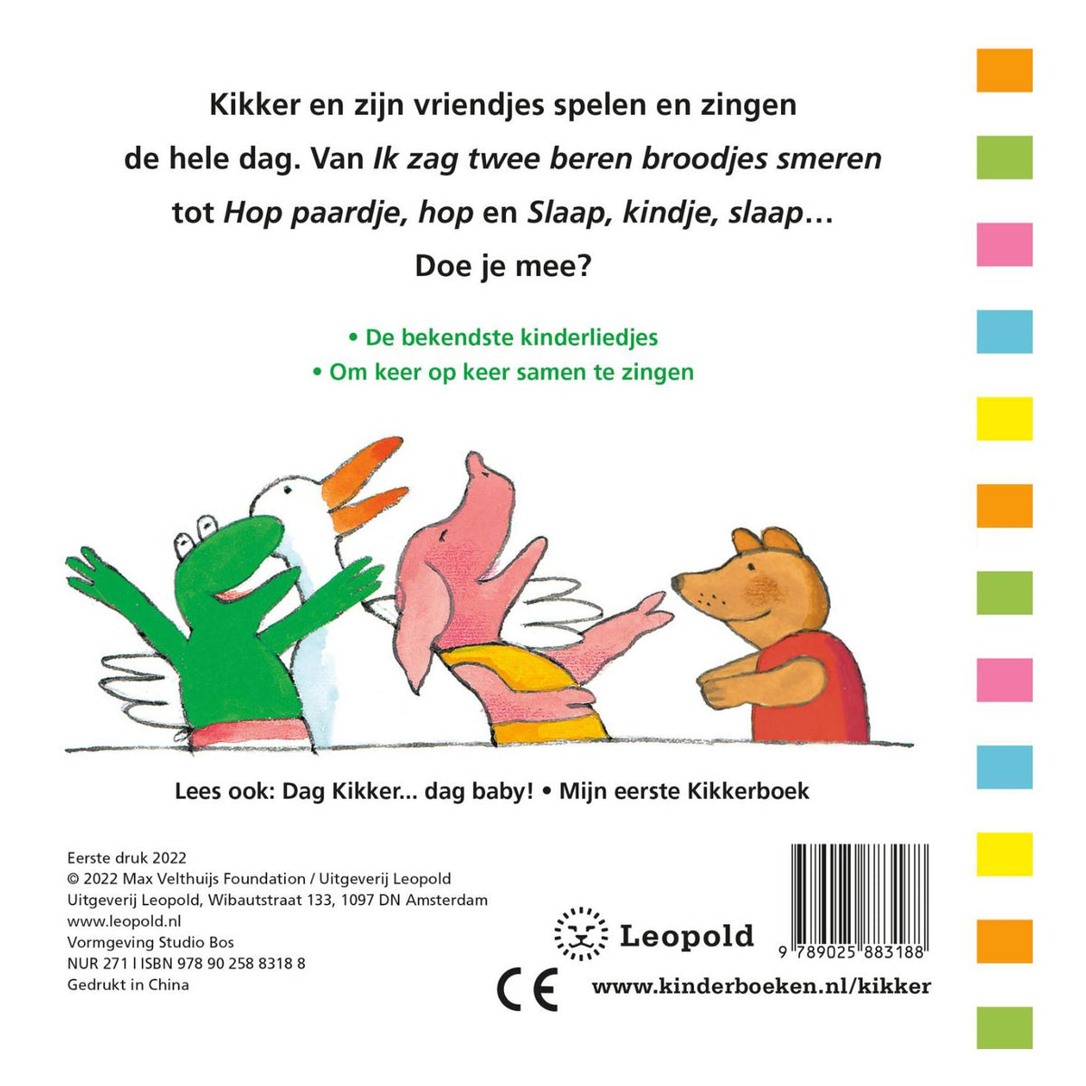 Wpg uitgevers zing mee met kikker