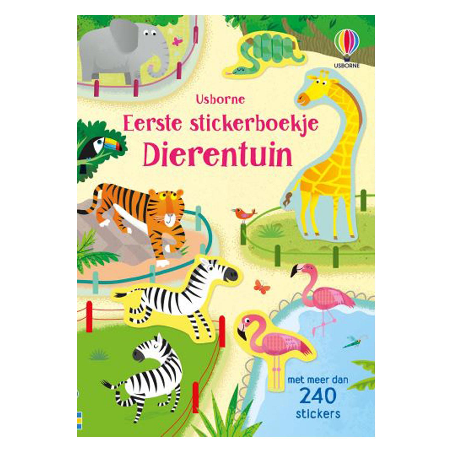Wpg uitgevers eerste stickerboekje, dierentuin. 3+