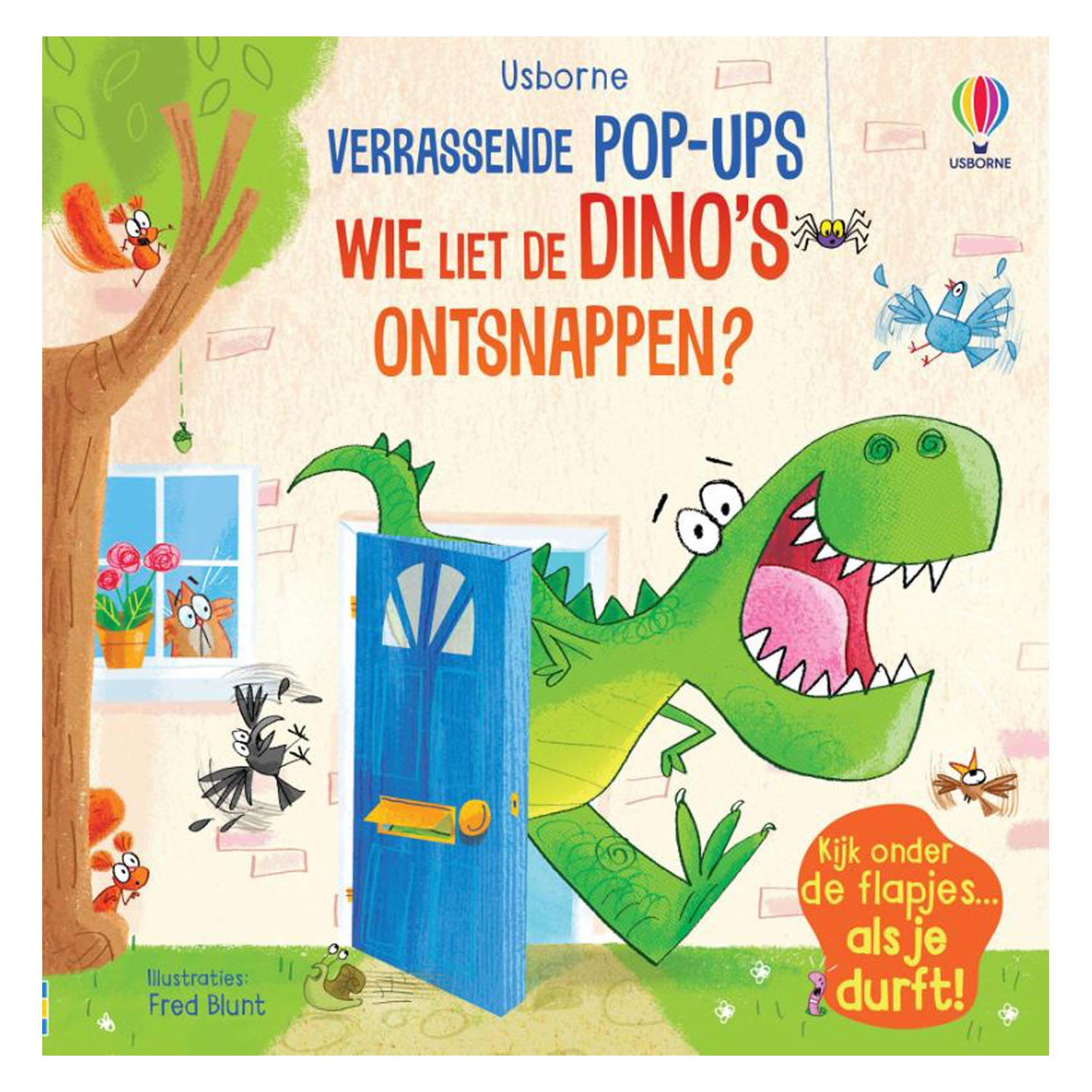 Wie liet de Dino's verdelen? Pop-upboek