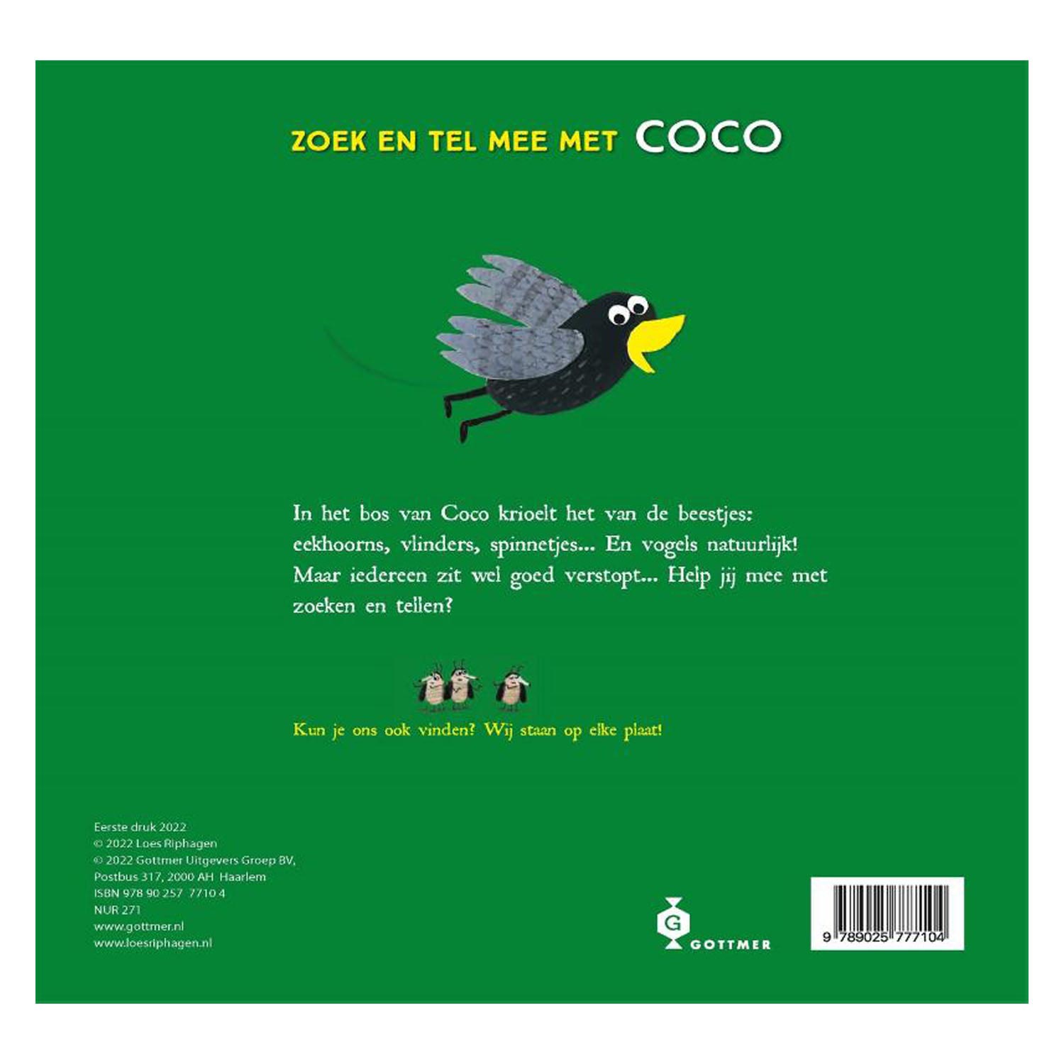 Gottmer uitgevers groep zoekboek: het bos van coco. kartonboek2+