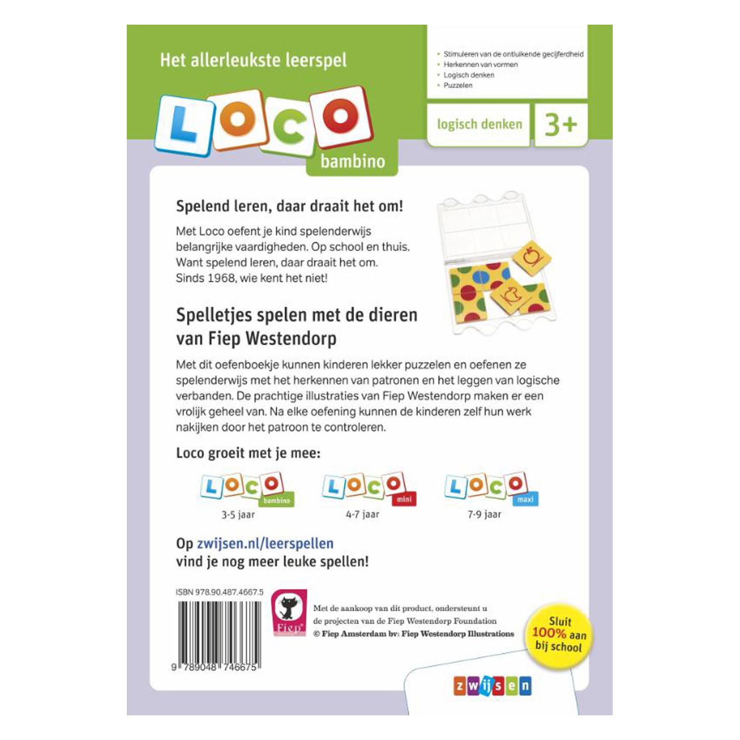 Loco bambino loco . fiep westendorp spelen met dieren. 3+