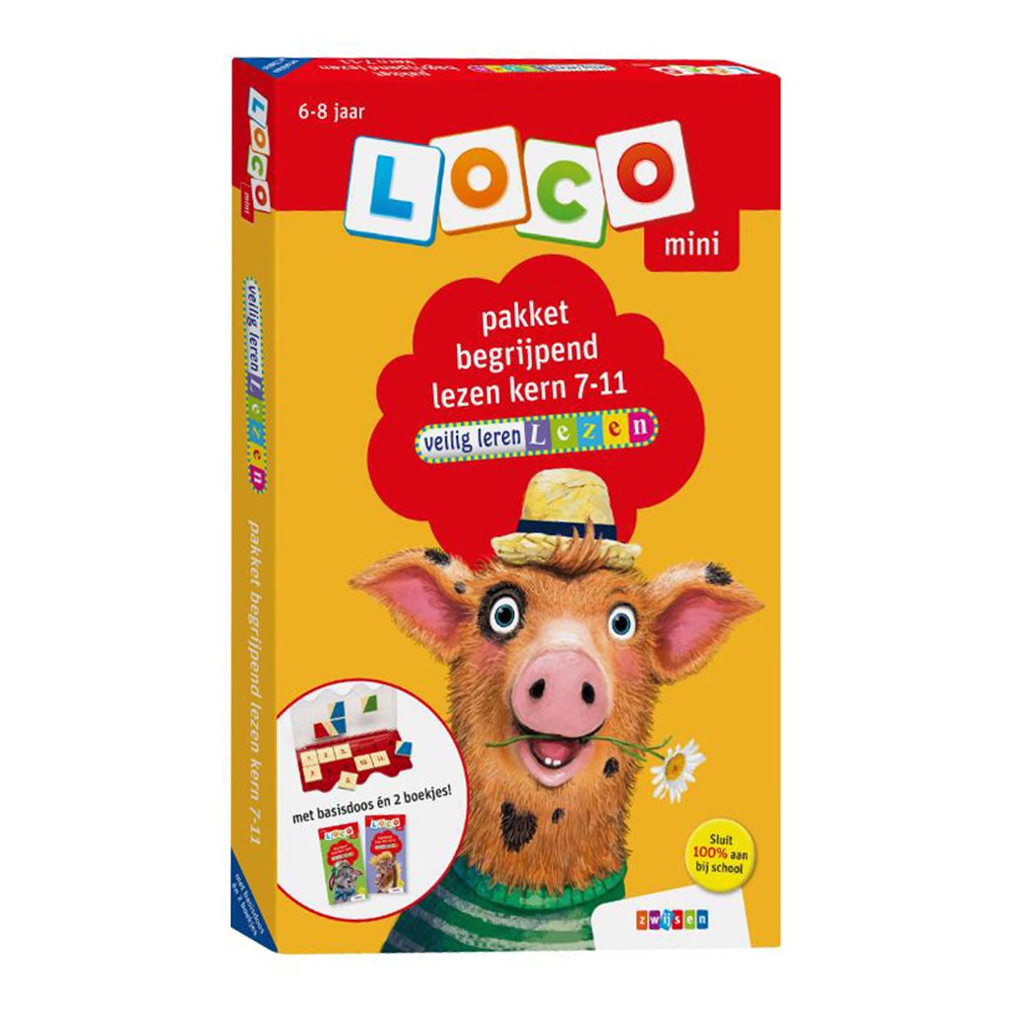 Mini Loco Veilig leren lezen Pakket begr. lees Kern 7-11