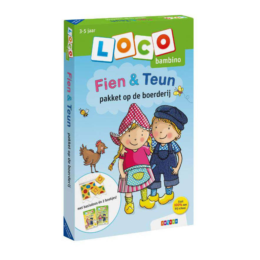 Loco bambino pakket fien teun op de boerderij