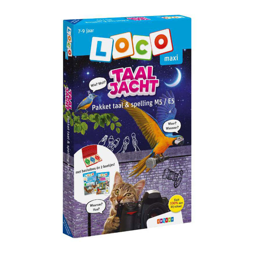 Loco maxi taaljacht pakket taal en spelling m5-e5