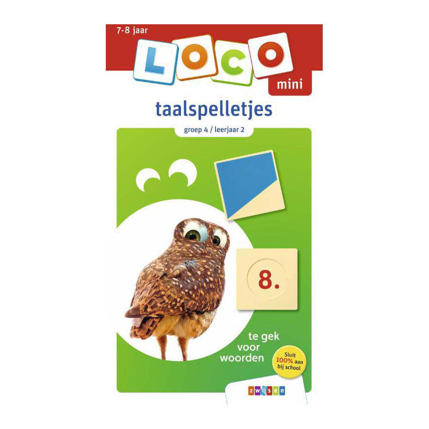Loco oefenboekje mini taalspelletjes