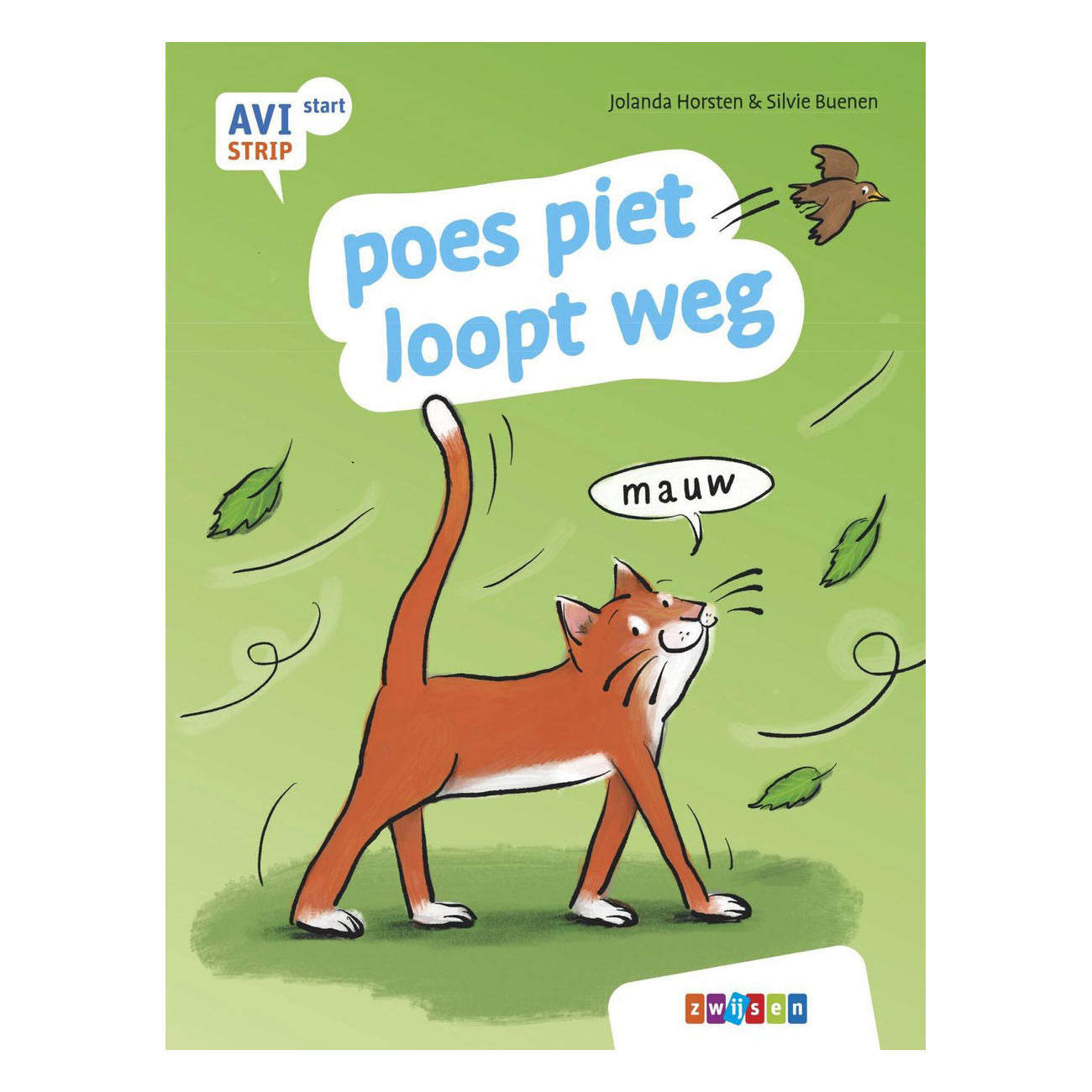 Wpg uitgevers poes piet loopt weg - avi start stripboek