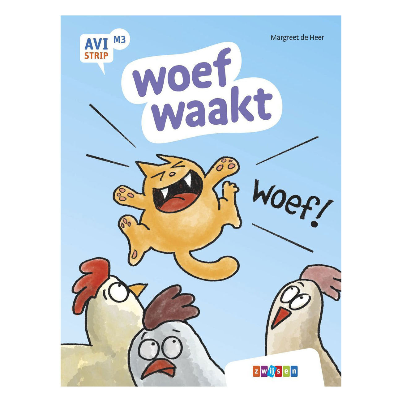 Wpg uitgevers woef waakt - avi start stripboek