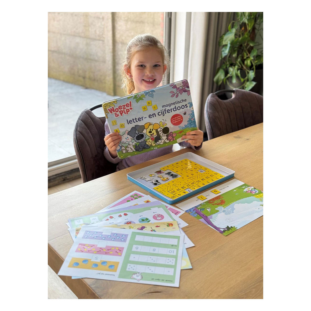 Maxima woezel pip magnetische letter- en cijferdoos