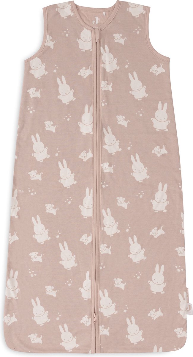 Jollein x nijntje baby zomer slaapzak jersey - 90cm - miffy snuffy - wild rose