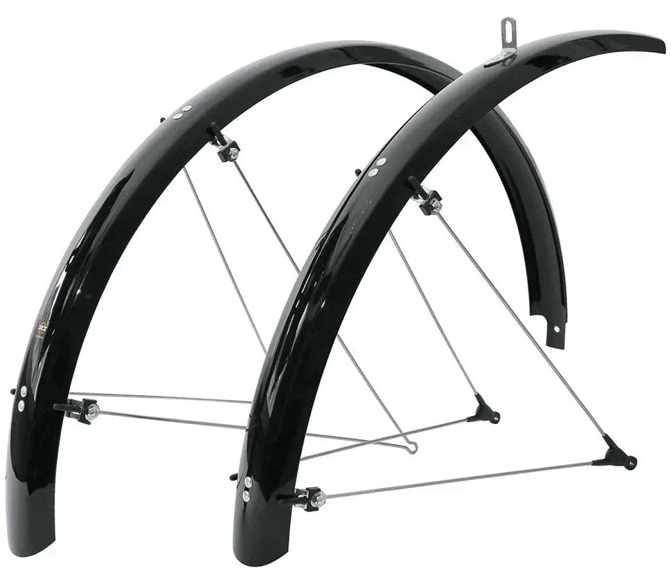 Sks spatbordenset blauwmels 28 53mm - zwart