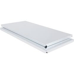 Legborden arno space epsilon 100x50cm lichtgrijs