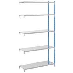 Vervolgelement arno space 100x60x200cm blauw lichtgrijs