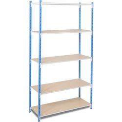 Basiselement arno space 125x80x200cm grijs lichtblauw