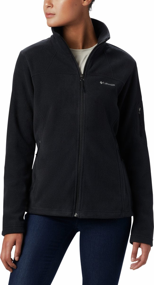 Columbia fast trek™ ii jacket fleece vest - fleecevest voor dames - outdoorvest - zwart - maat m