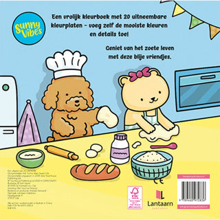 Lantaarn publishers kleurboek sunny vibes - sweet life