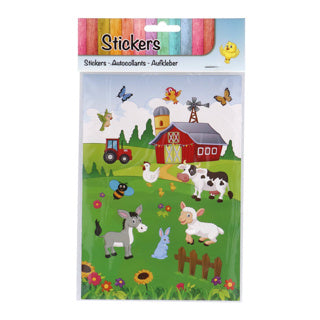 Stickers a5 boerderij 3 vellen | 12 stuks