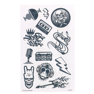 Tatoeages rockmuziek