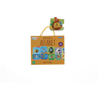 Rebo uitgevers mijn eerste alfabet puzzeltrein + boek
