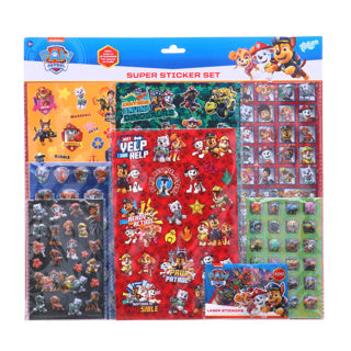 Super stickerset paw patrol