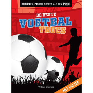 Boek de beste voetbaltrucs met poster