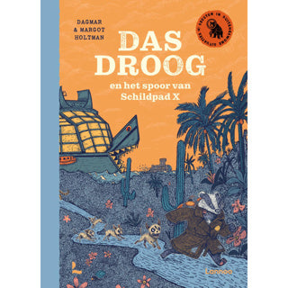 Boek das droog en de het spoor van schildpad x