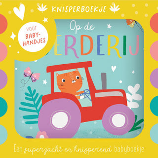 Boek knisperboekje boerderij
