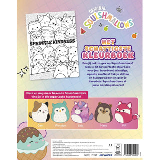 Het officiële squishmallows kleurboek