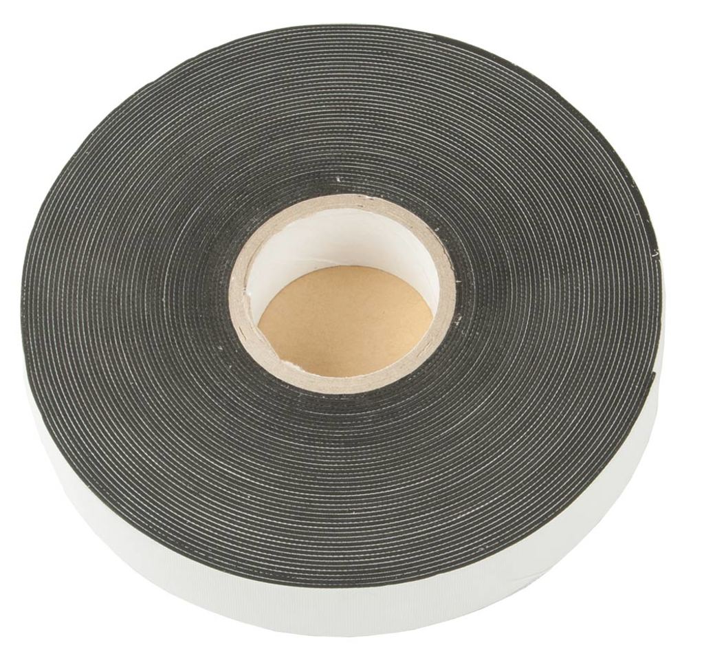 Berkleba tape zelfvulcaniserend 19x10mt zwart rol a 24