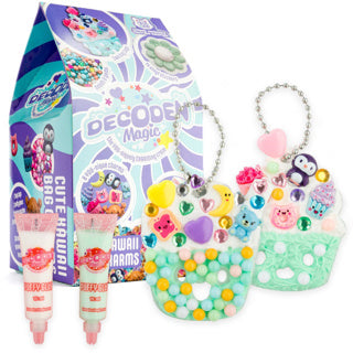 Gear2play decoden magic - mini: cute kawaii charms voor tas | 6 stuks