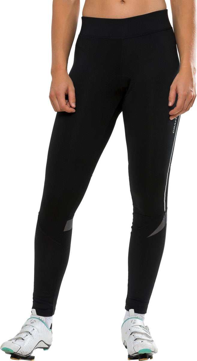 Craft ideal thermal tights fietsbroek dames - black