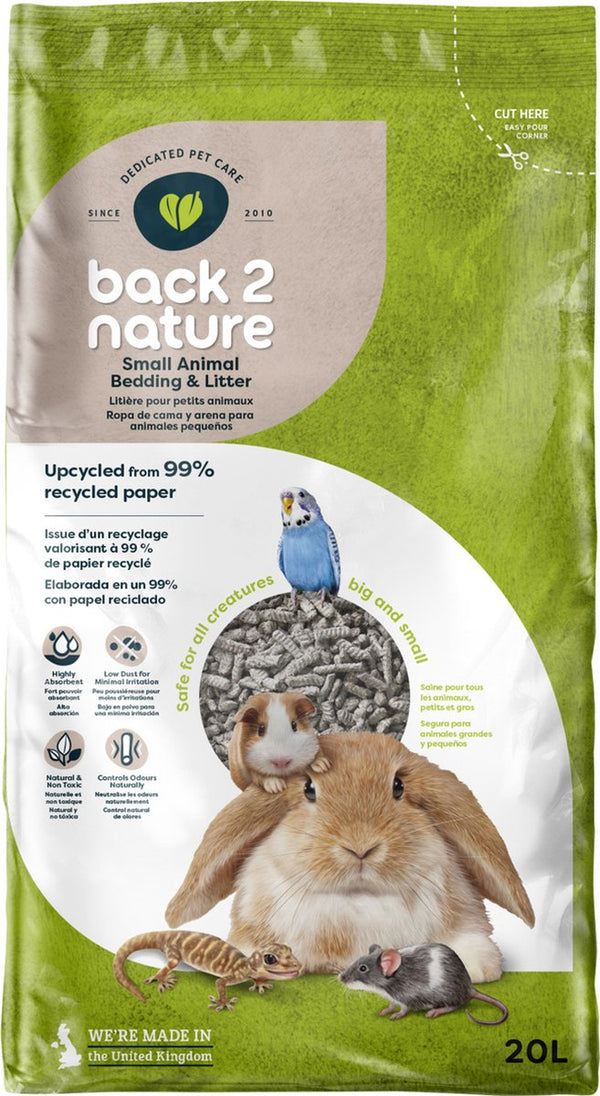 Back-2-Nature Recycled Paper Litter