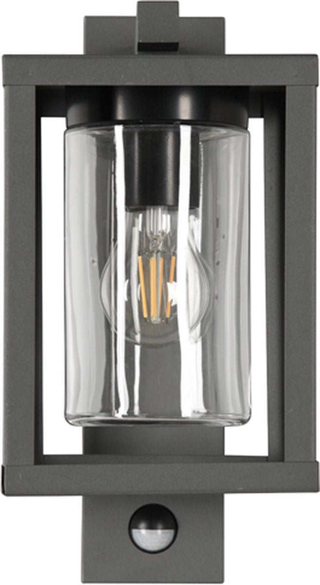 Trio lunga - wandlamp - antraciet - excl. 1x e27 4w - buitenverlichting - ip44