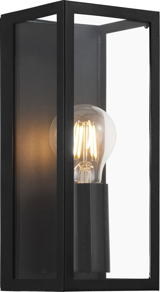 Eglo alamonte 2 wandlamp buiten - e27 - 26 cm - zwart