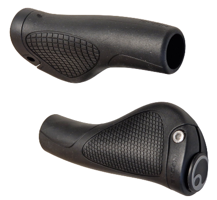 Gazelle poignée set gp10 gp-1 ergon 130mm noir gris oem