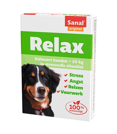 Sanal Dog relax kalmeringstablet groot