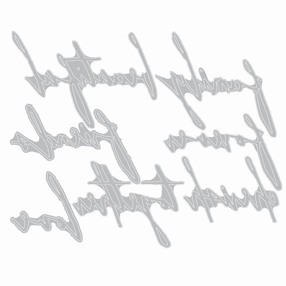 Sizzix • handwritten love by tim holtz