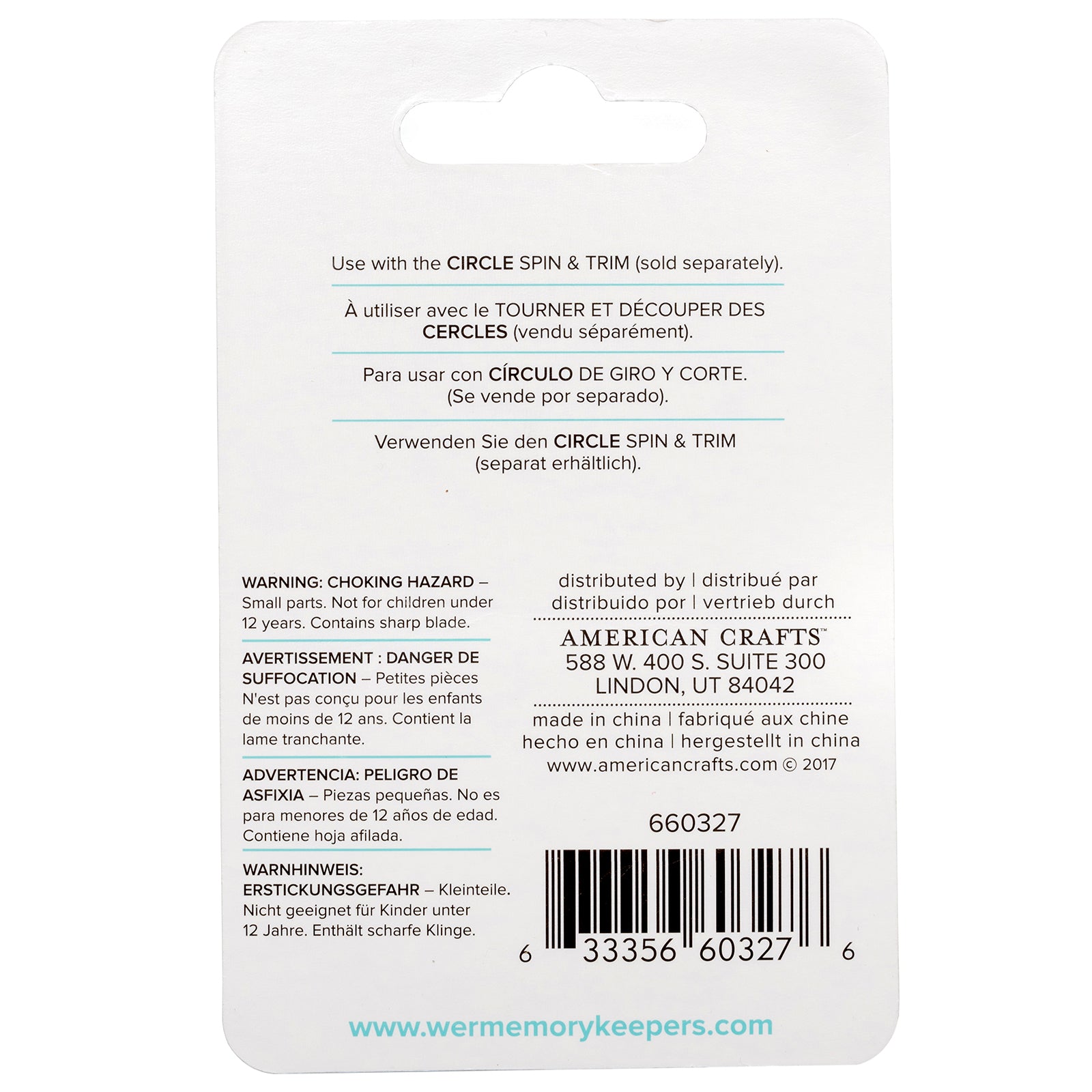 We r makers • circle spin trimmer refill blades 2stuks