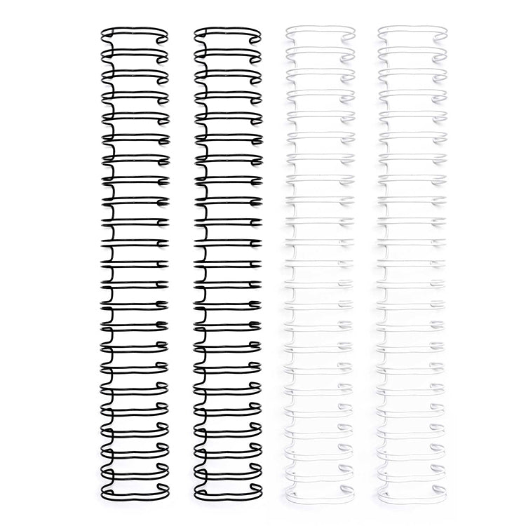 We r makers • cinch wires 1 4pcs black white