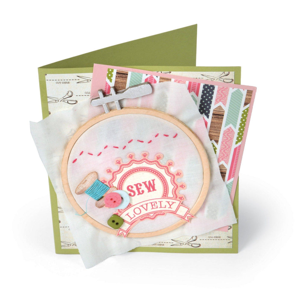 Sizzix • bigz die embroidery hoop