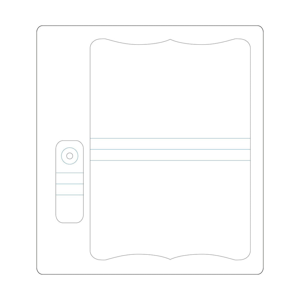 Sizzix • scoreboards die needle book