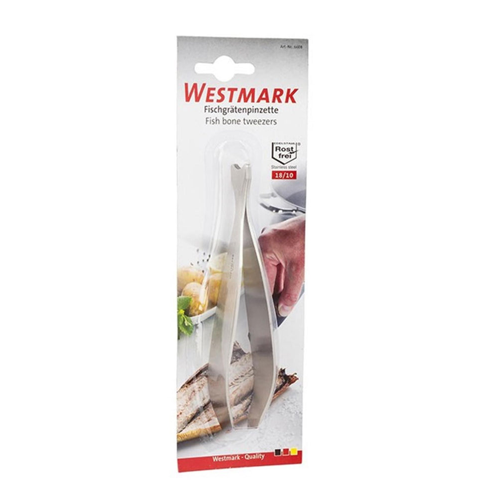 Westmark visgraatpincet - rvs - 138x26x32mm