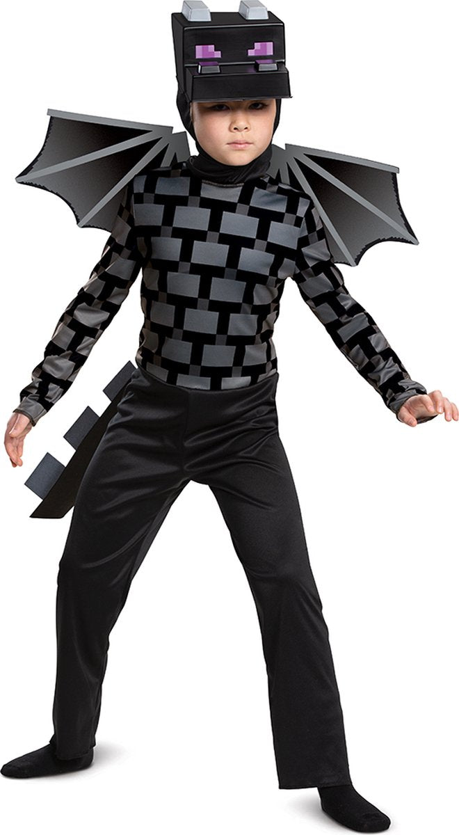 Disguise minecraft (mojang), ender dragon kostuum classic, maat m (7-8 jaar)