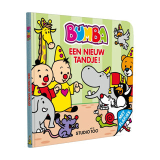 Studio 100 bumba kartonboek met flapjes - nieuw tandje
