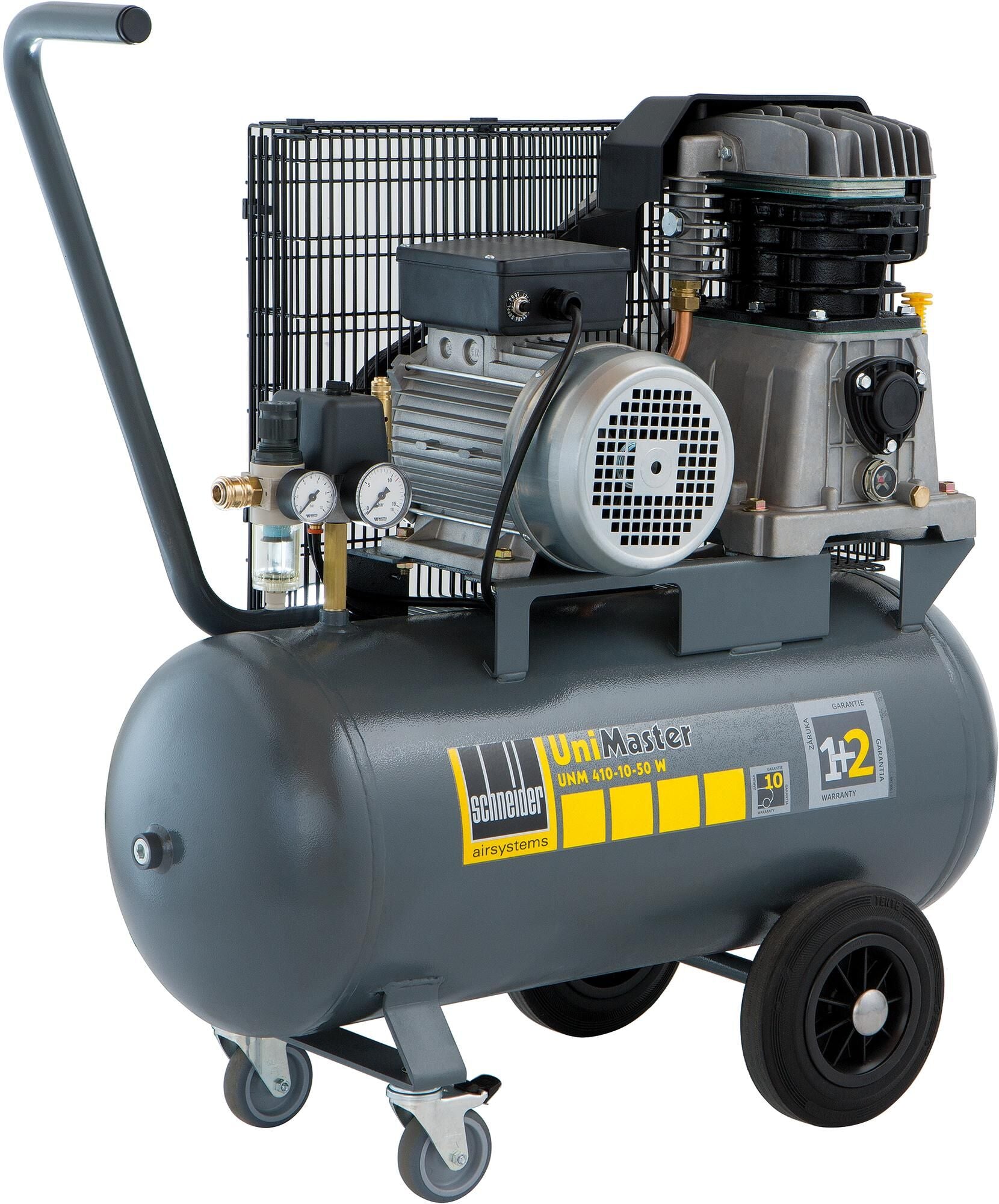 Schneider airsystems schneider compressor unimaster unm 410-10-50 w . compressor uni master type 410-10-50w