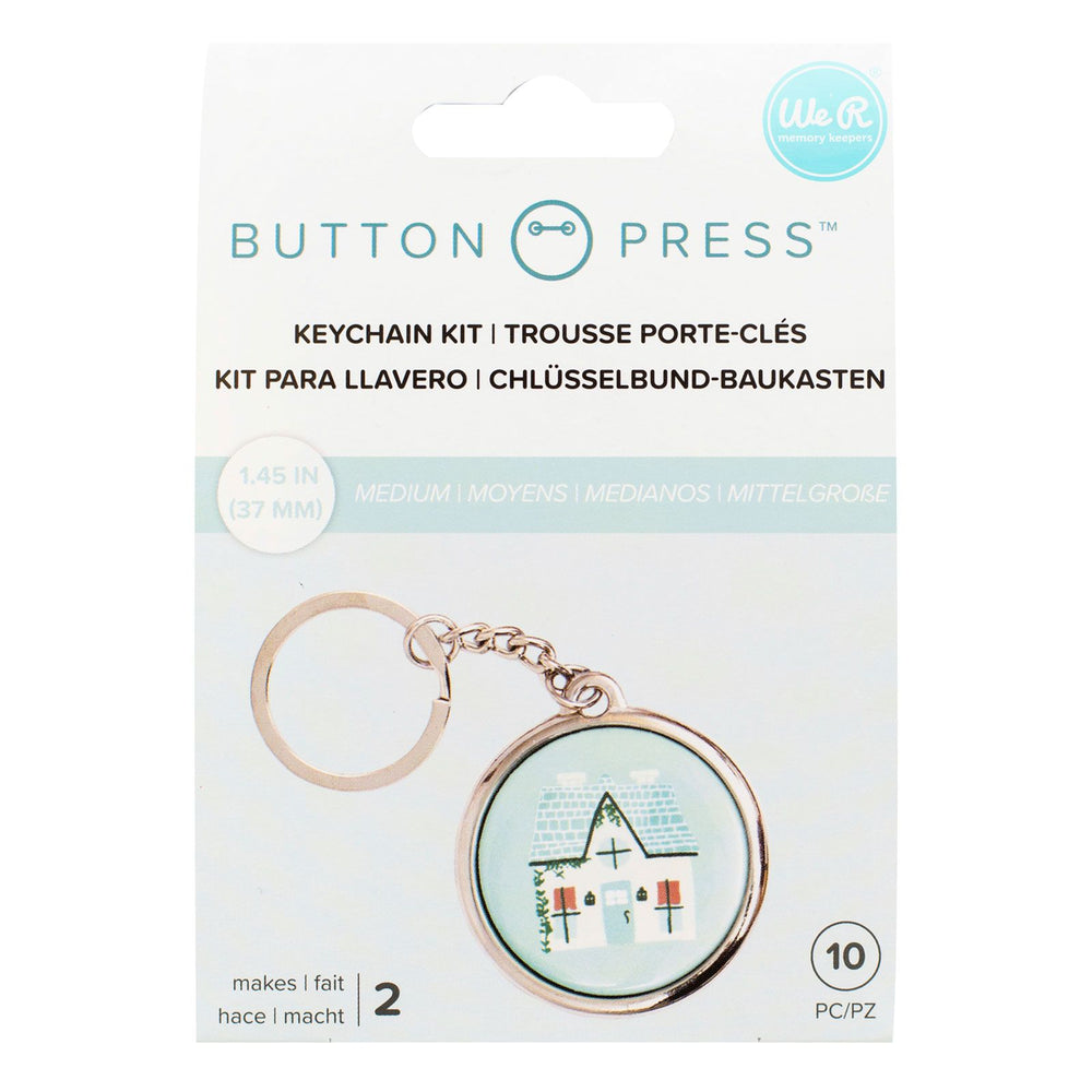 We r makers • button press sleutelhangers set