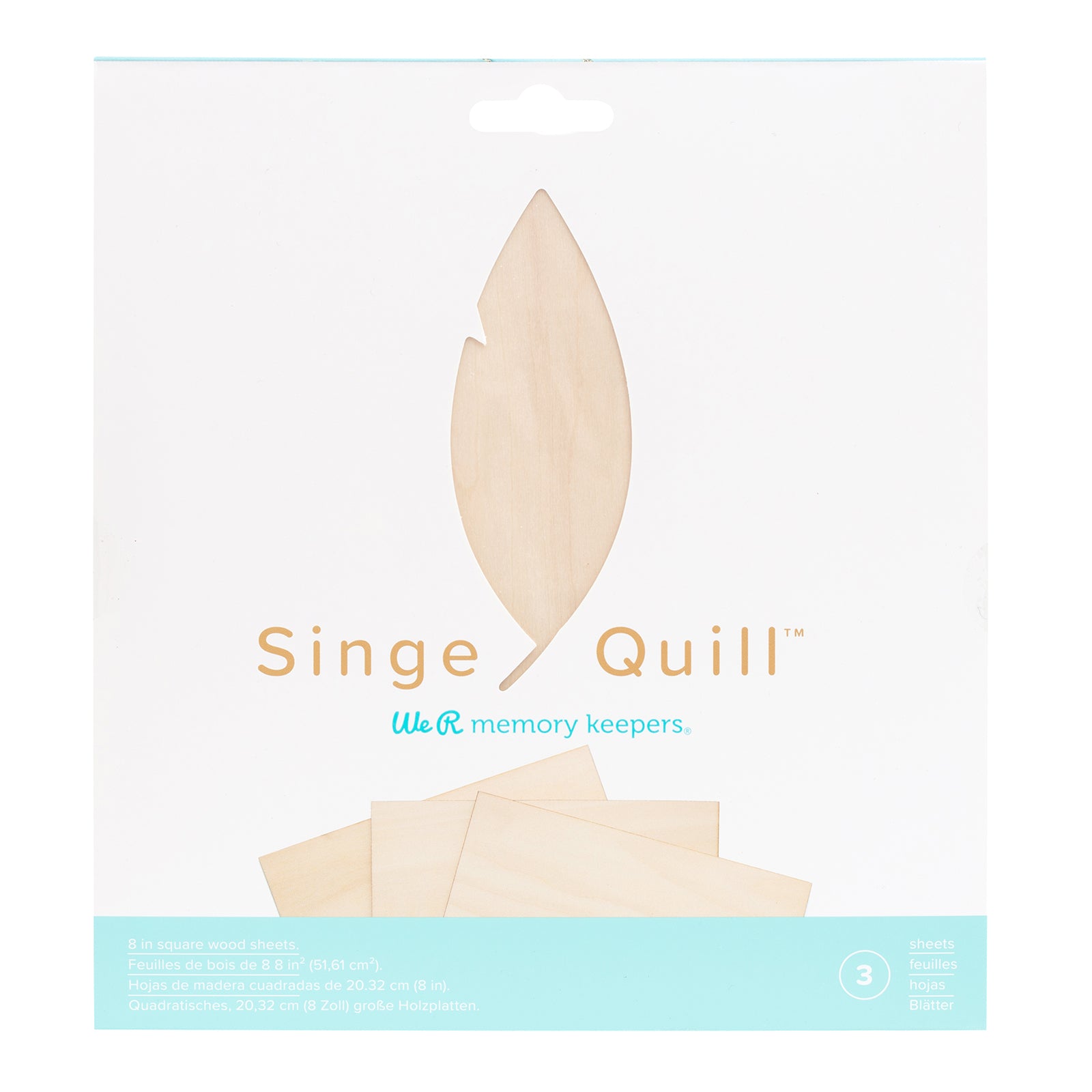 We r makers • singe quill wood veneer sheets