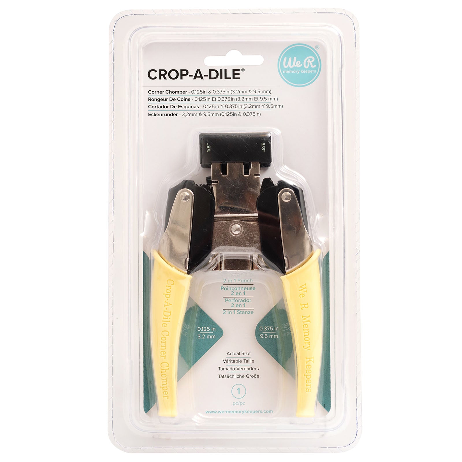 We r makers • crop-a-dile corner chomper radius