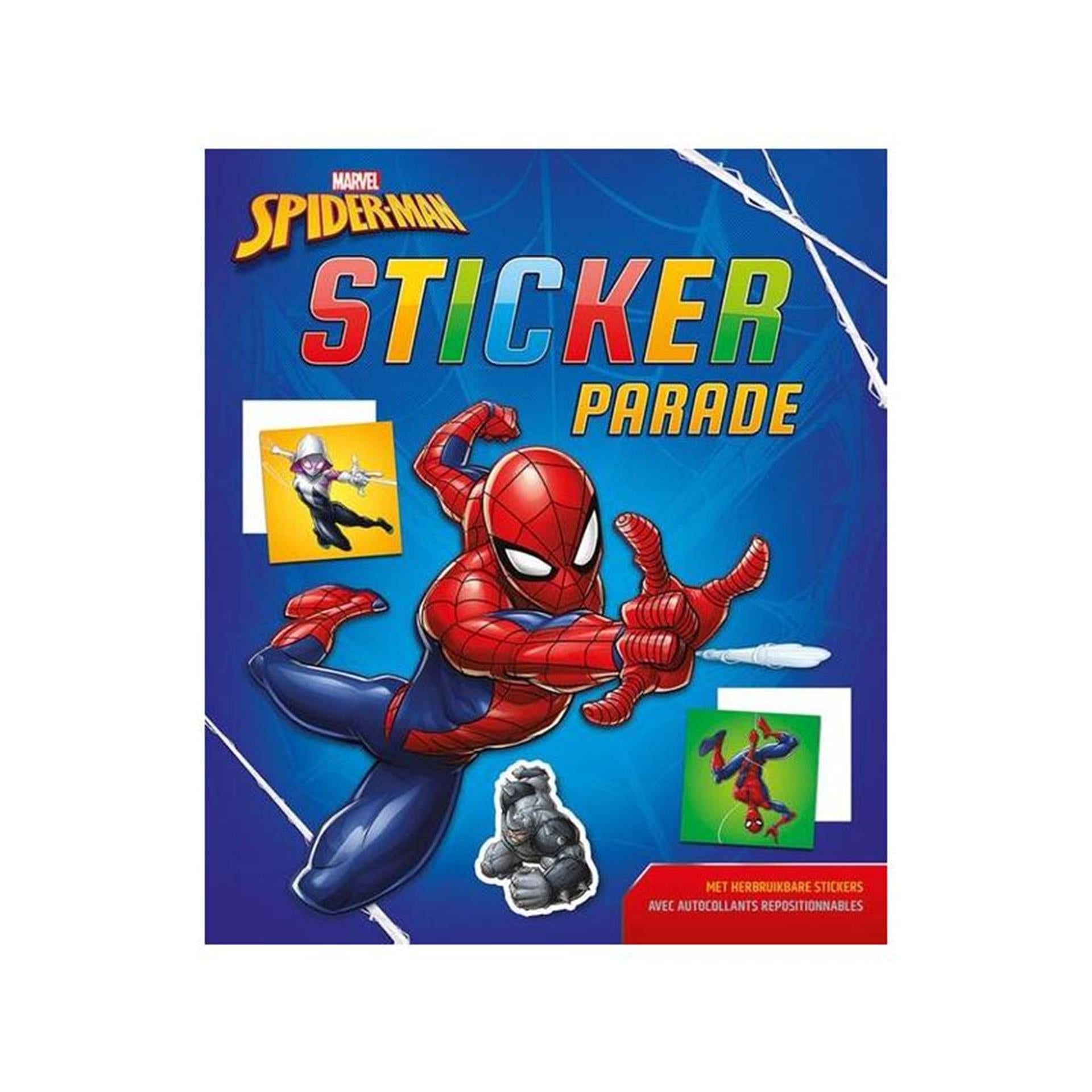 Deltas Marvel Spiderman stickerparade